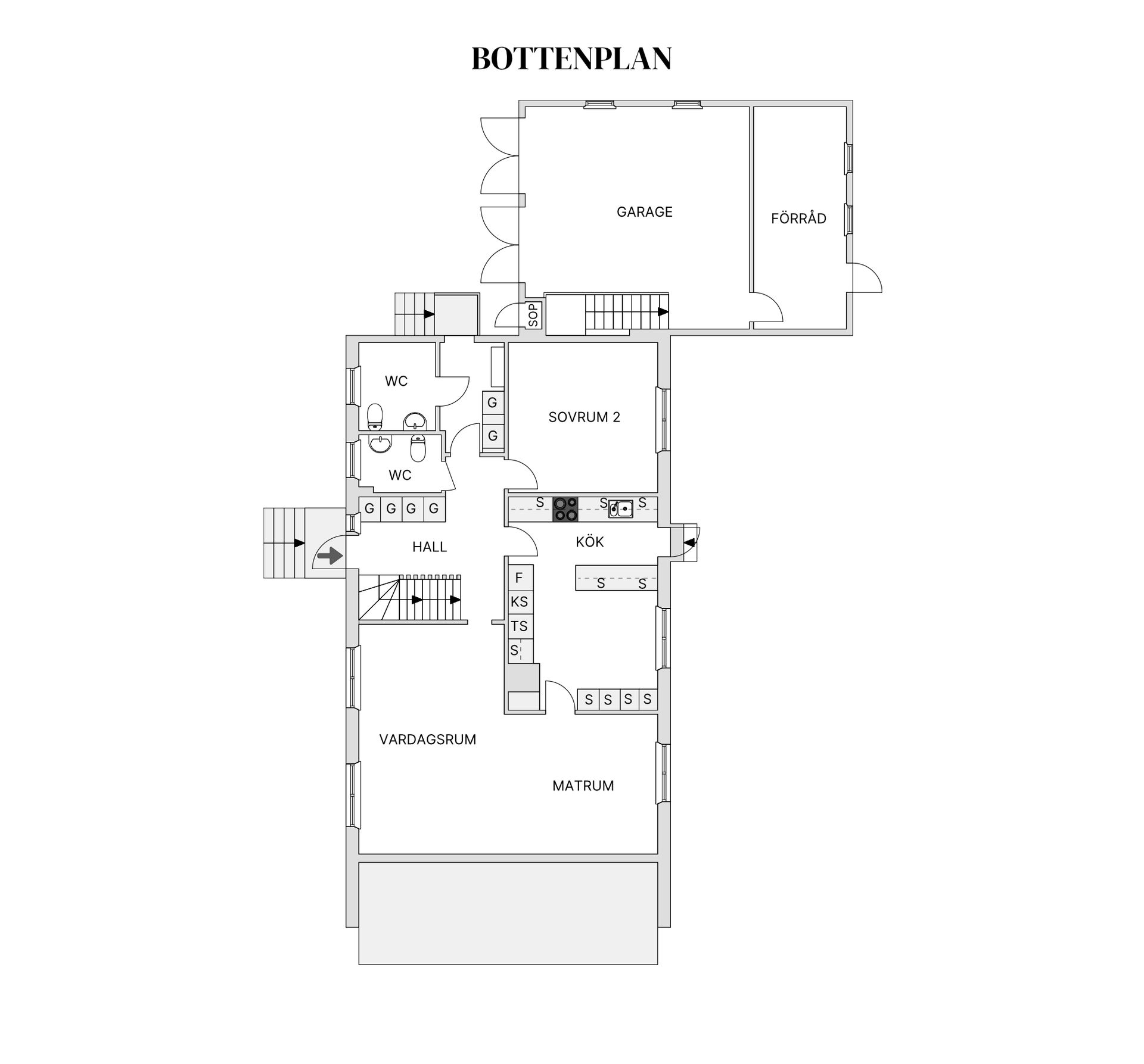 Villa, Slupvägen 26, Åhus - Vattentornsområdet, Kristianstad