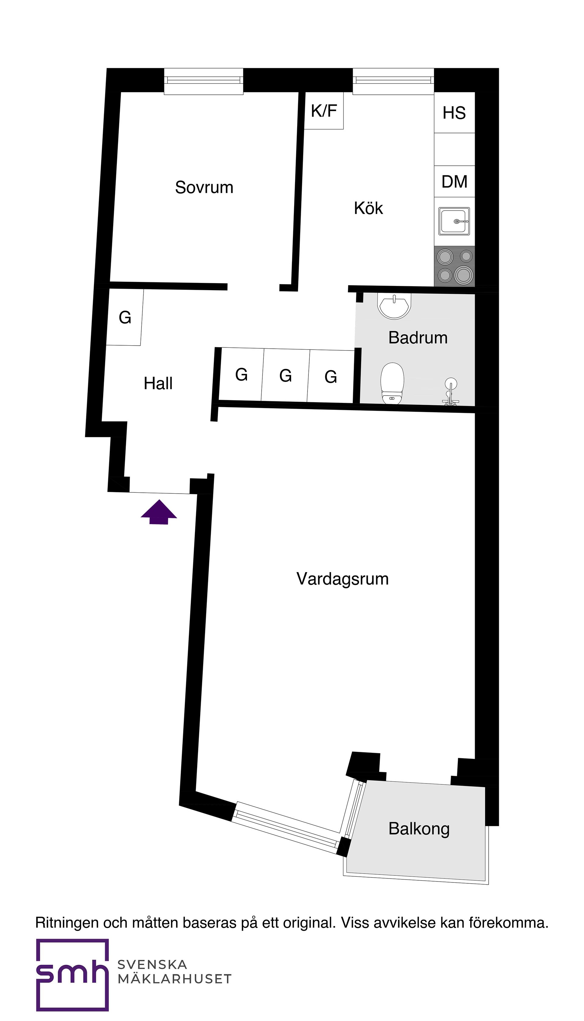 Bostadsrätt, Sågverksgatan 114, Stockholm