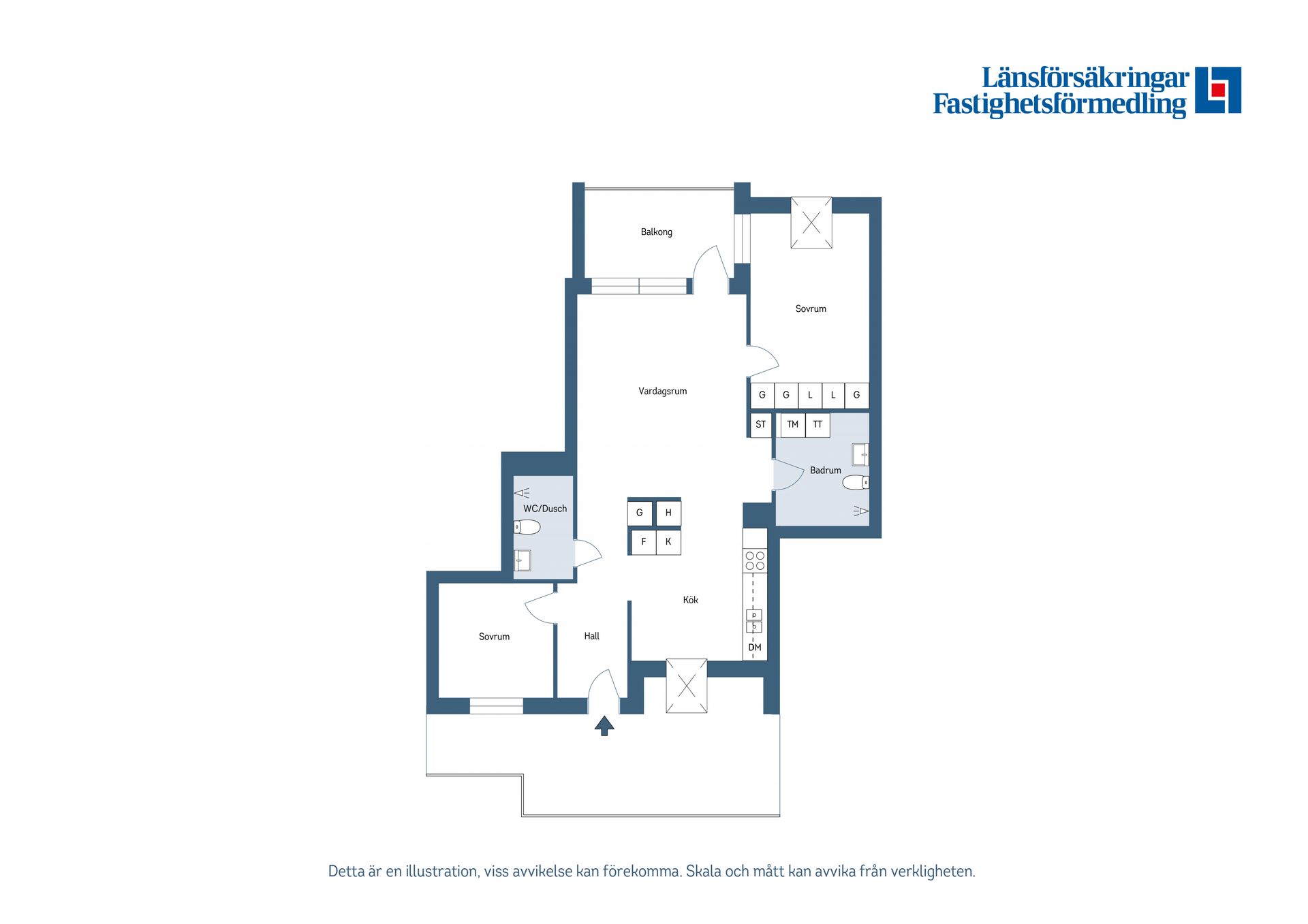 Bostadsrätt, Kung Göstas väg 14, Strängnäs Centrum, Strängnäs