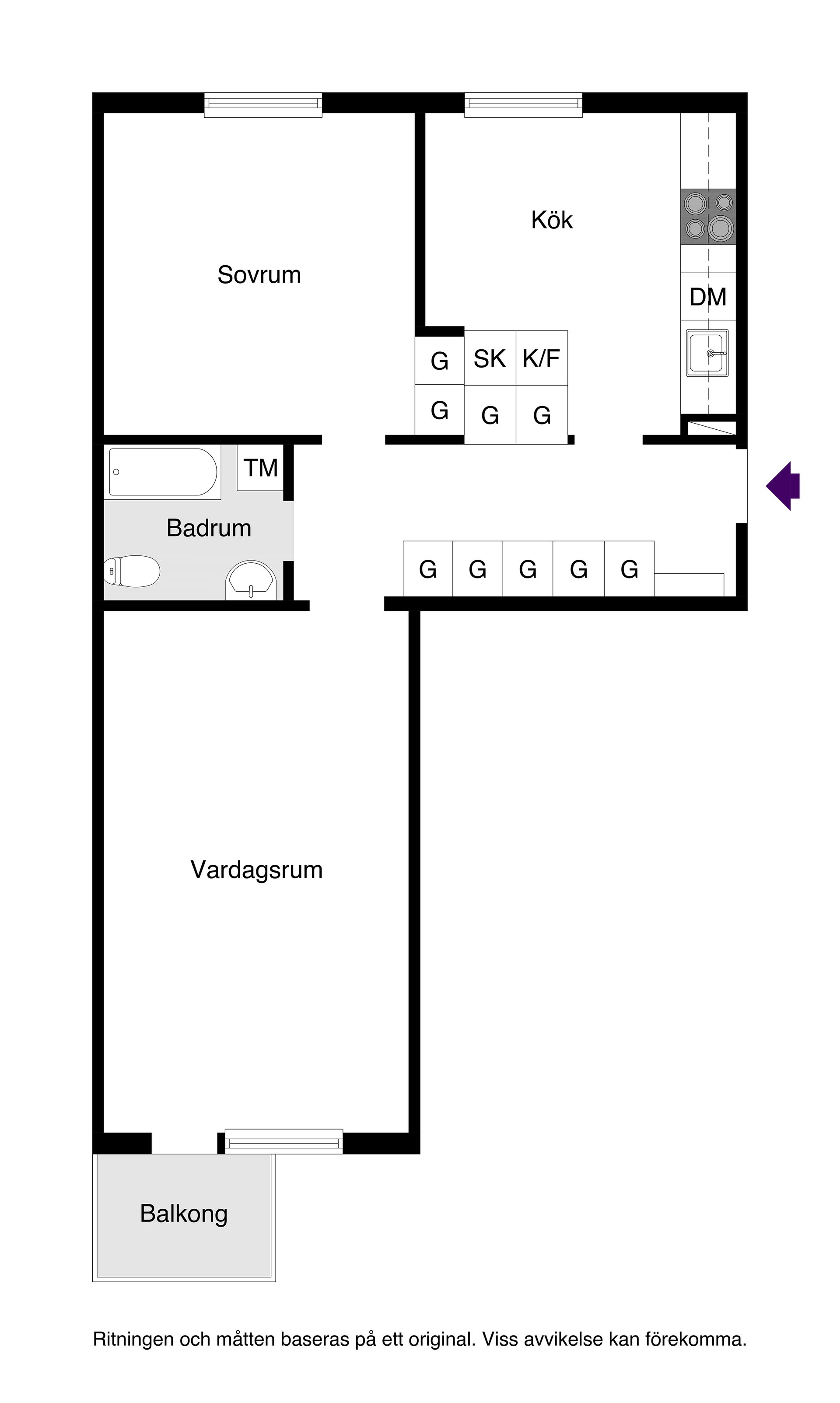 Bostadsrätt, Ringgatan 47A, Luthagen, Uppsala