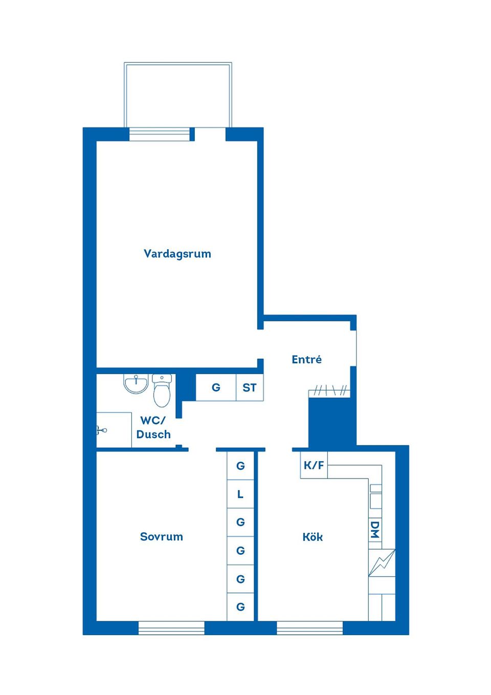 Bostadsrätt, Guldsmedsgränd 5A, Trossö, Karlskrona