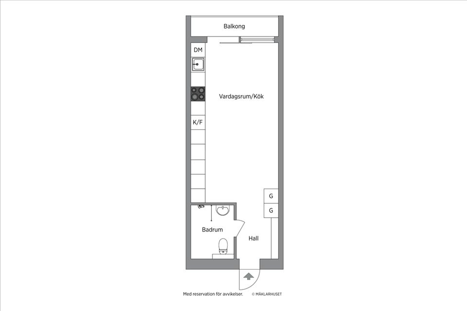Bostadsrätt, Centralvägen 38, Centralt, Knivsta