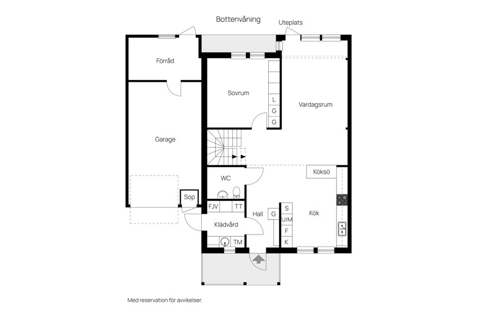 Radhus, Gärdsmygen 23, Ekebacken, Ljungby