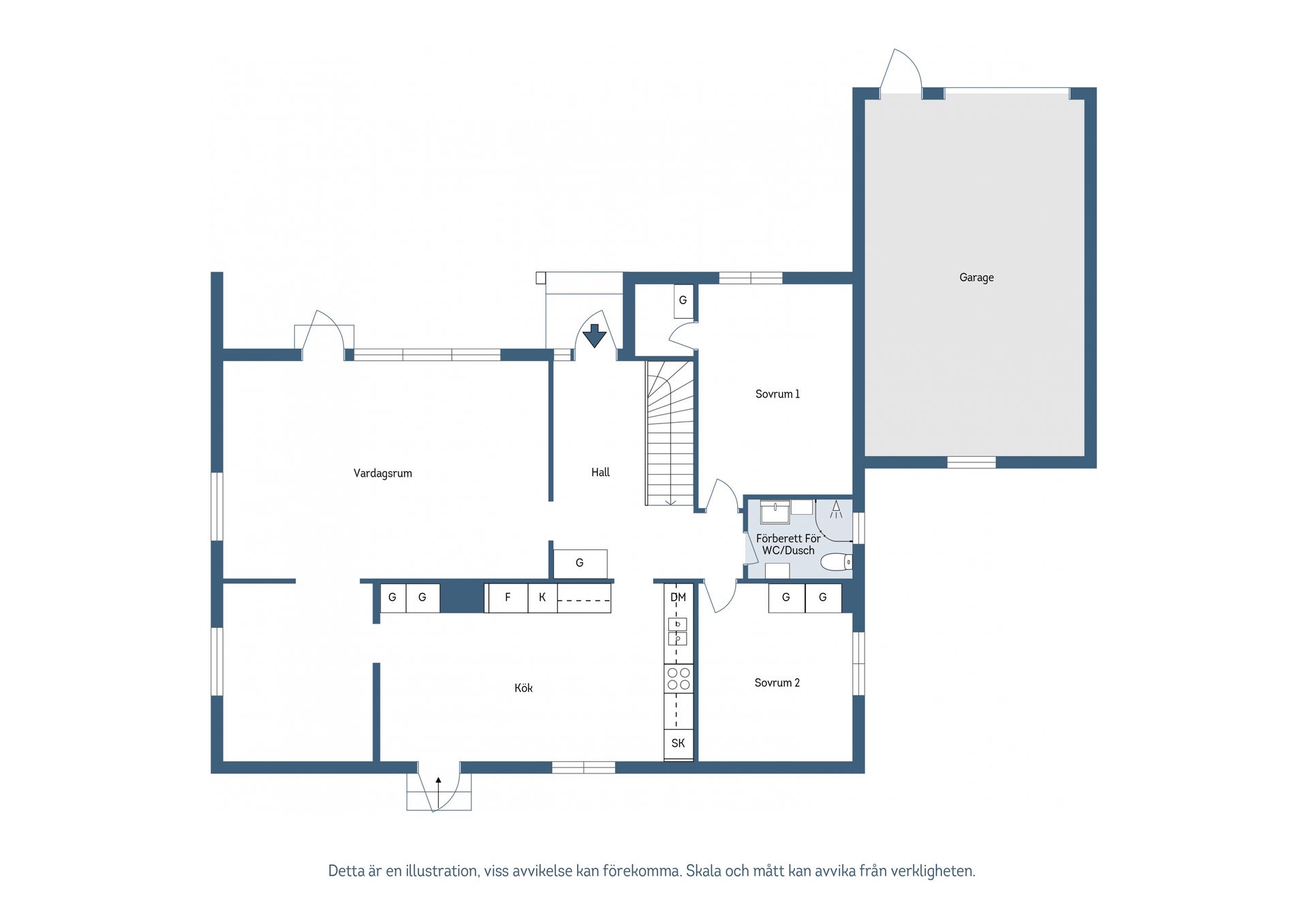 Villa, Brumstorp Nolsäter, Värsås, Skövde