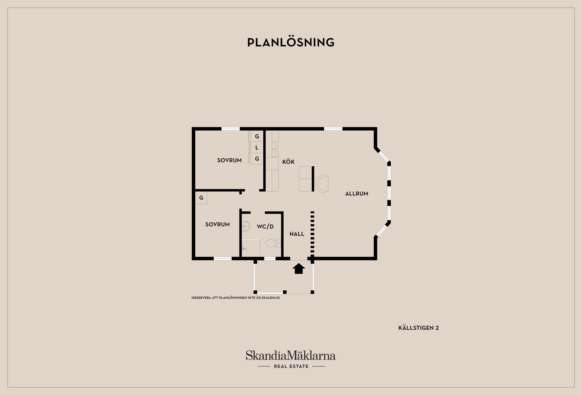 Villa, Källstigen 2, Kolvik, Värmdö