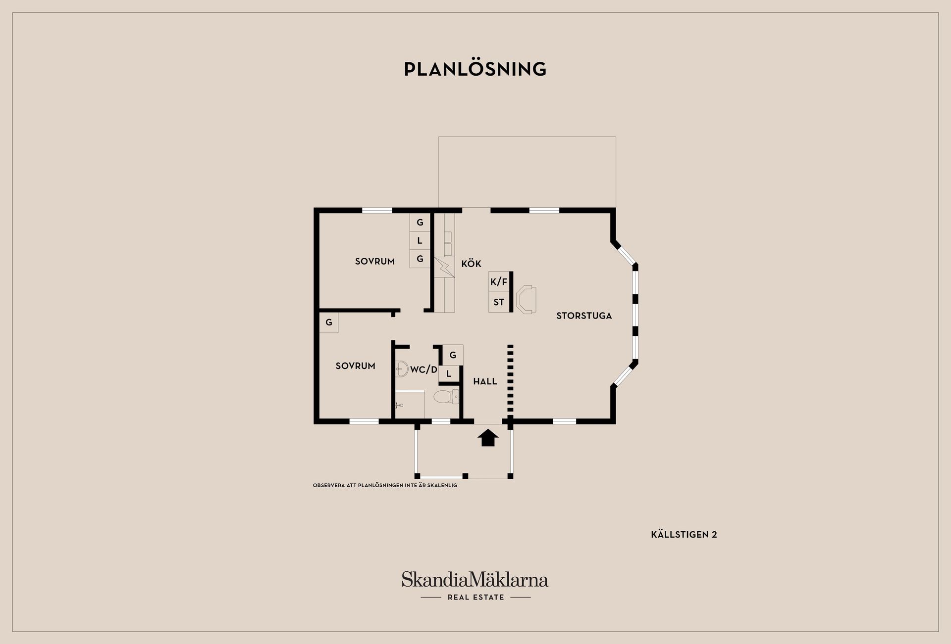 Villa, Källstigen 2, Kolvik, Värmdö