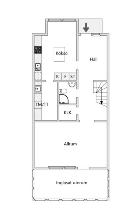 Bostadsrätt, Åkermyntavägen 125, Gröndal, Värnamo
