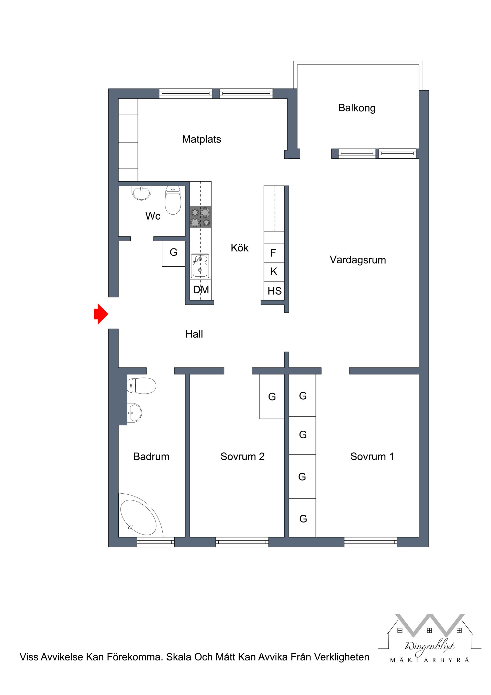 Bostadsrätt, Mullbärsstigen 15, 1 tr, Tibble, Upplands-Bro