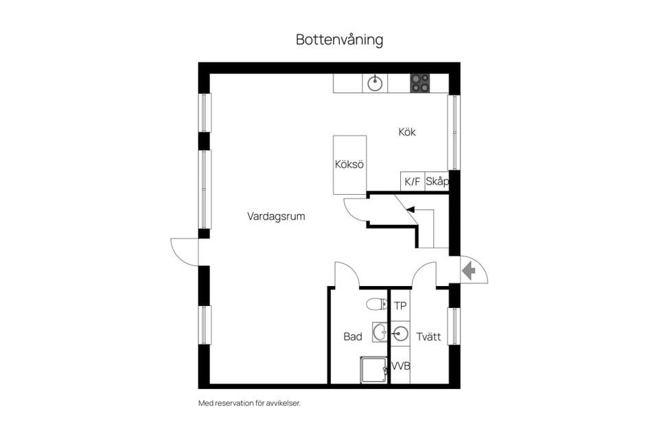 Villa, Gränsgatan 36A, Öster, Trelleborg