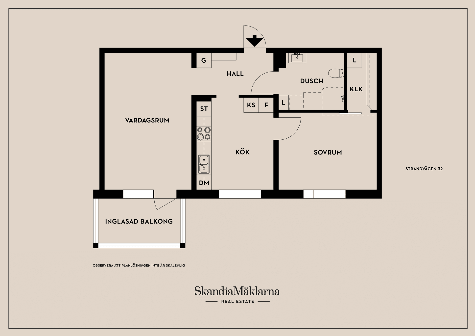 Bostadsrätt, Strandvägen 32, Herrhagen, Karlstad