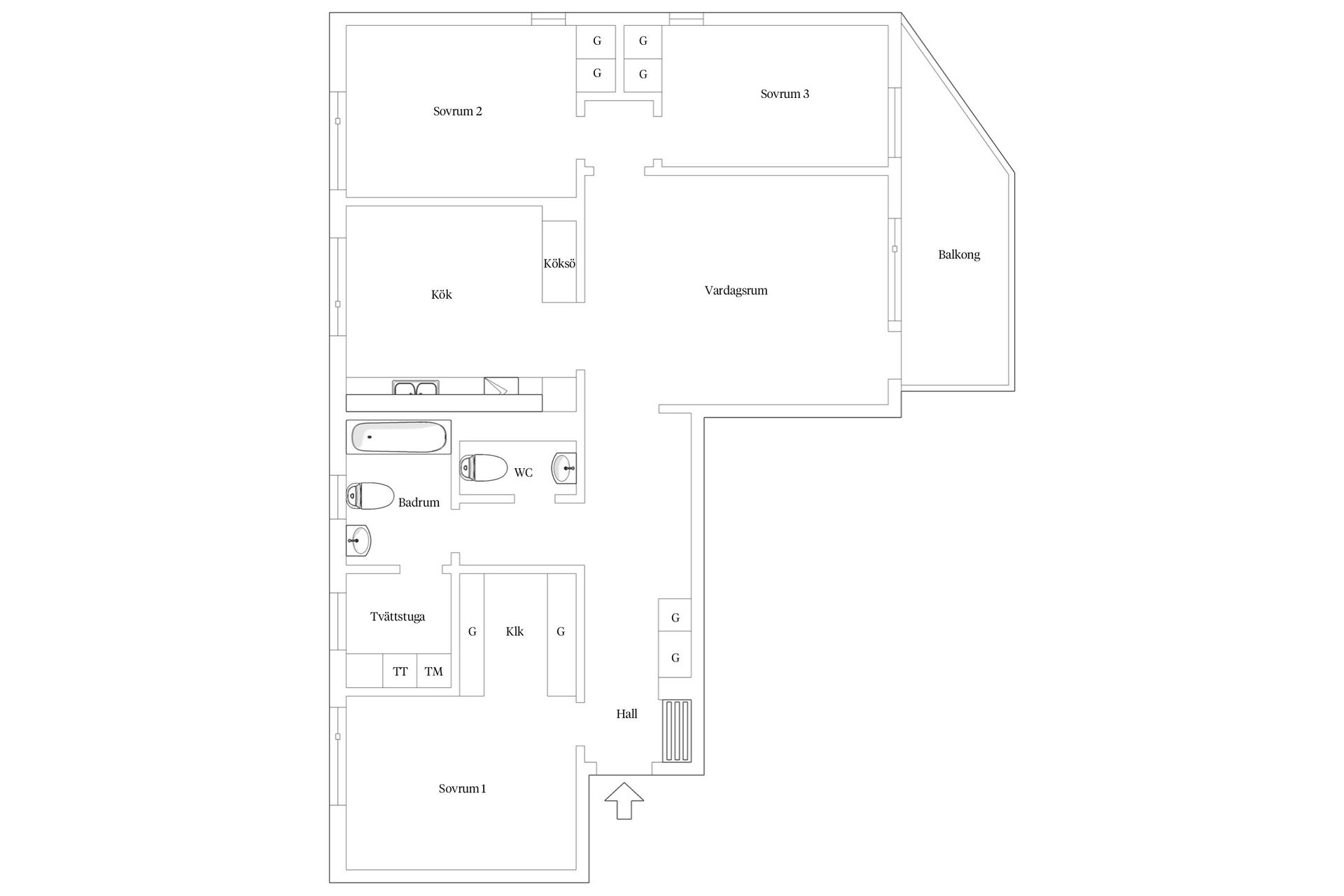 Bostadsrätt, Dalgången 3A, Bromma - Nockebyhov, Stockholm