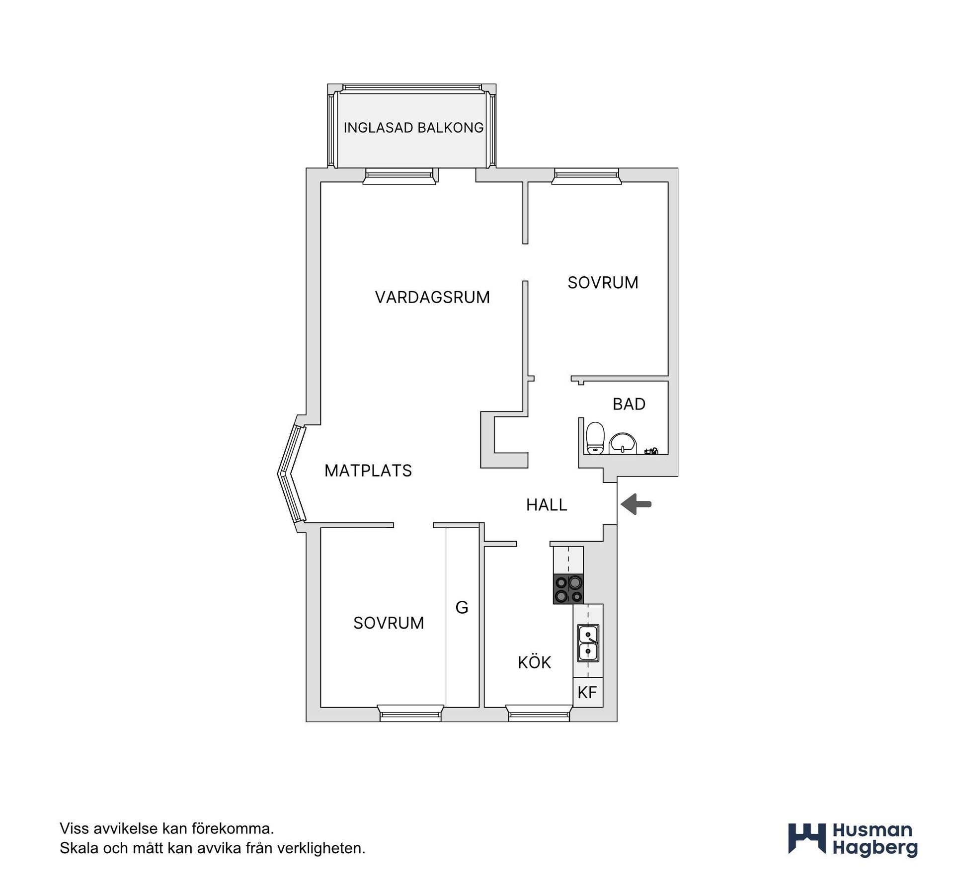 Bostadsrätt, Stenmarksvägen 13A, Haga, Umeå