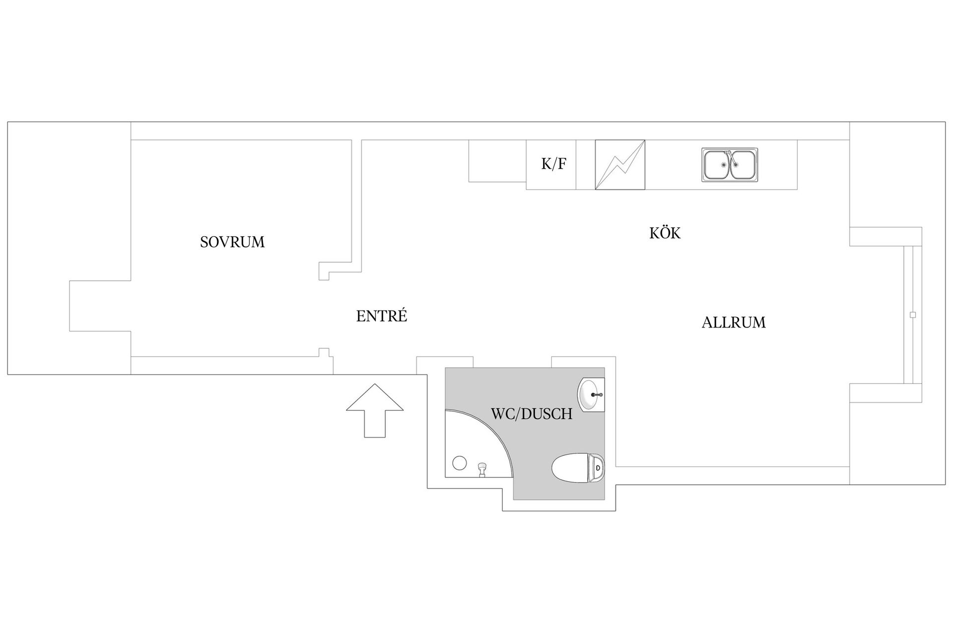 Bostadsrätt, Jägaregatan 16A, Centrala Hisingen, Göteborg