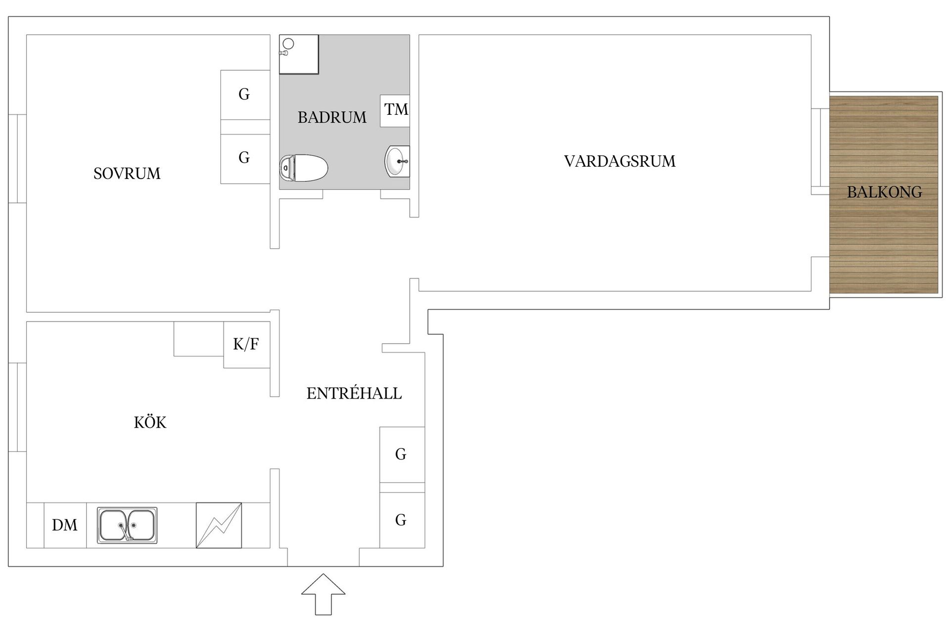 Bostadsrätt, Bergslagsvägen 121C, Kolsva, Köping