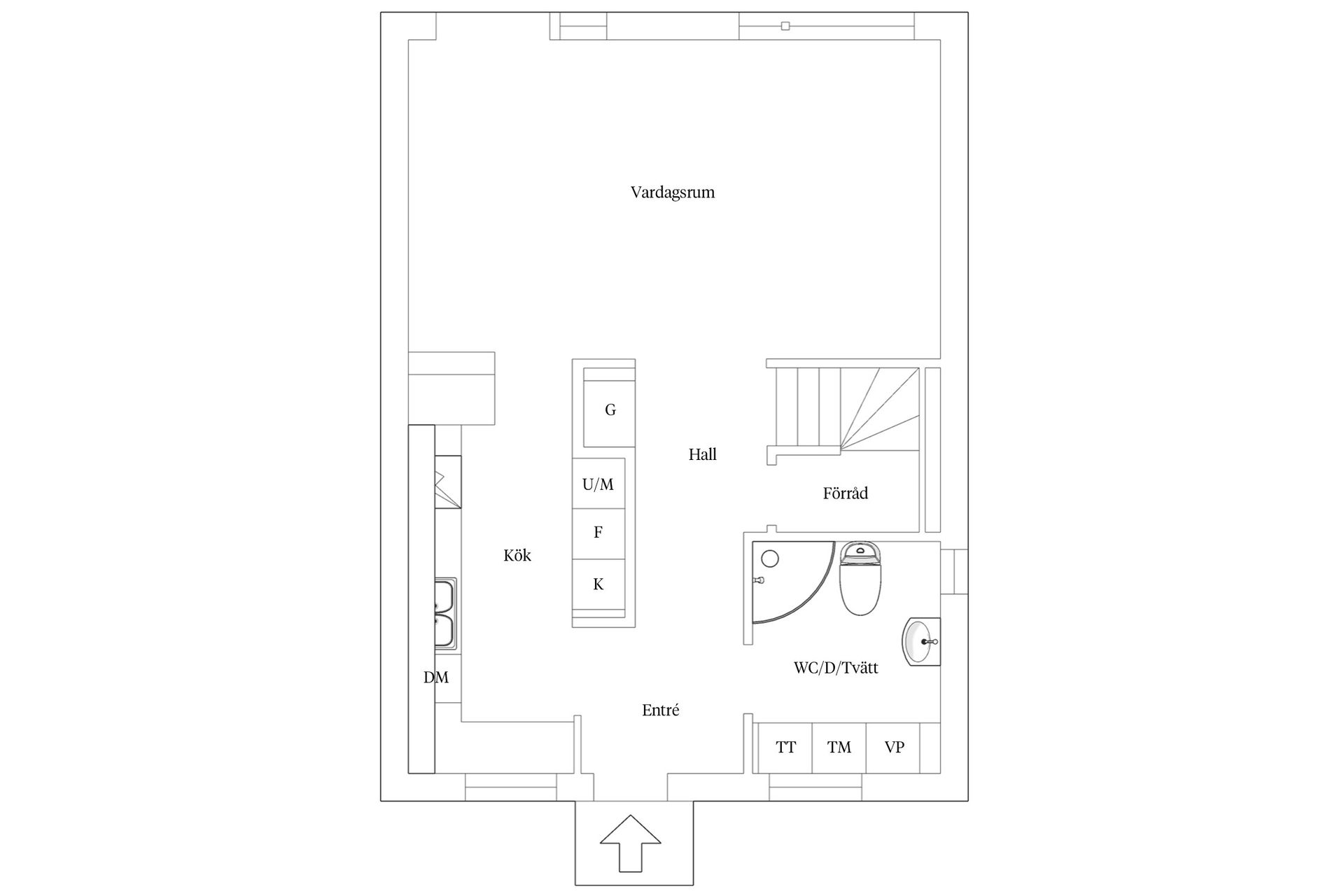 Radhus, Glasbjörksvägen 45, Norreholm, Lund