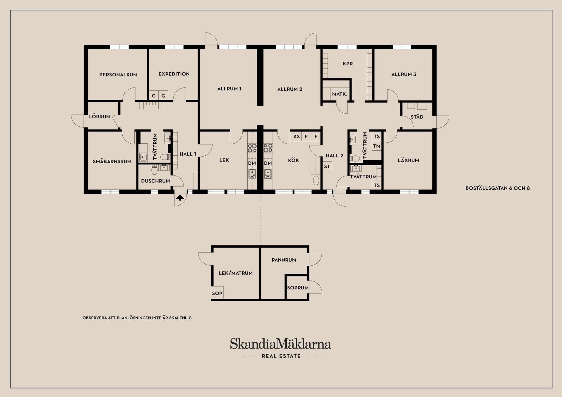 Villa, Boställsgatan 8 Boställsgatan 6, Lambohov, Linköping