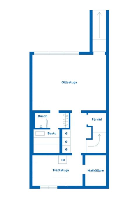 Radhus, Vikavägen 134B, Vika, Falun