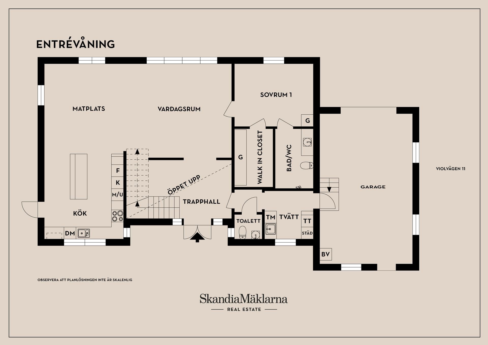 Villa, Violvägen 11, Tullinge Villastad, Botkyrka