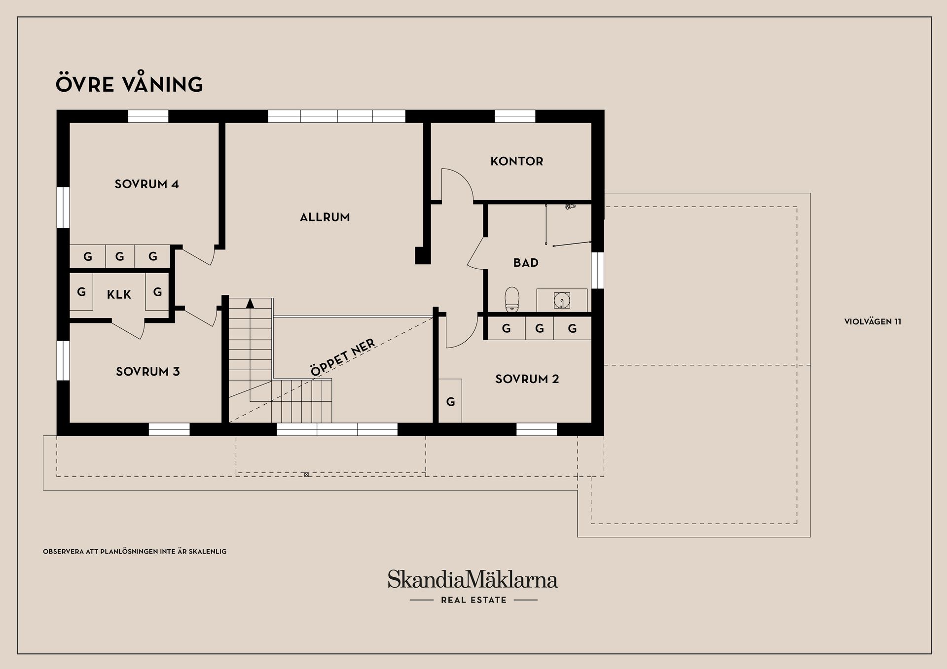Villa, Violvägen 11, Tullinge Villastad, Botkyrka