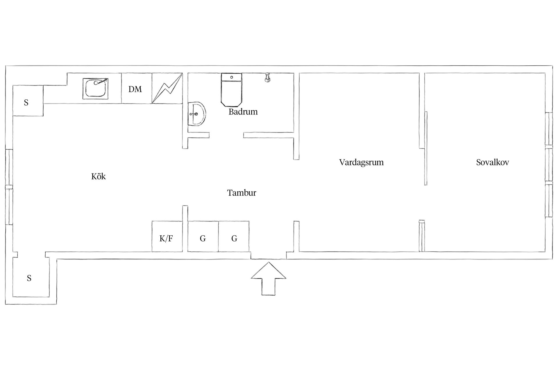 Bostadsrätt, Lilla Fridhemsgatan 6B, Kungsladugård, Göteborg