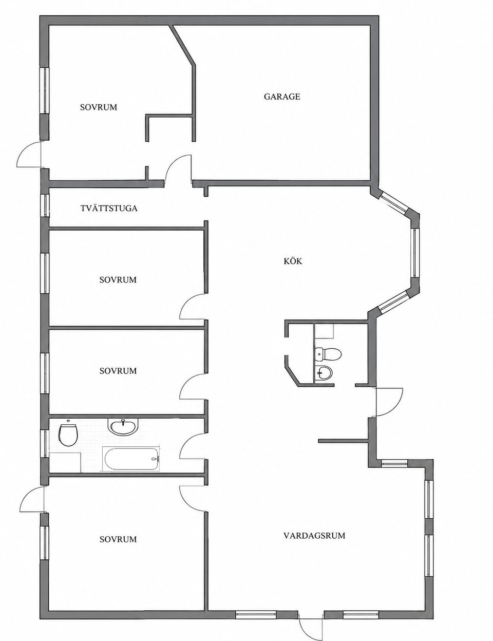 Villa, Solskensgatan 73, Skellefteå