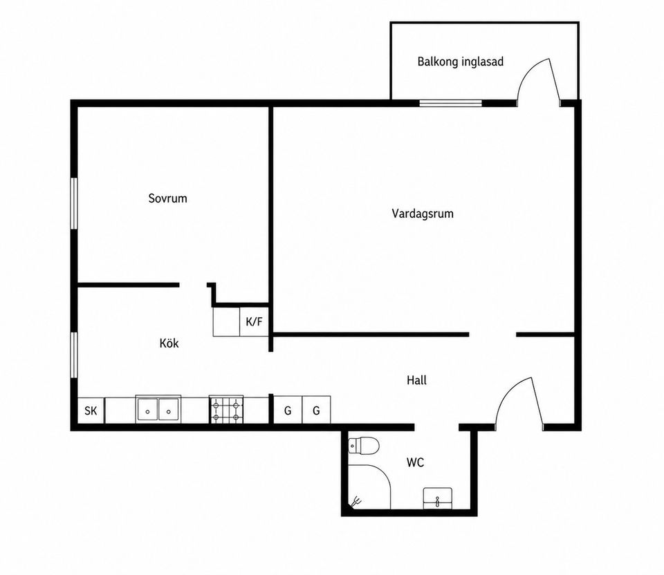 Bostadsrätt, Getbergsvägen 5, Getberget, Skellefteå
