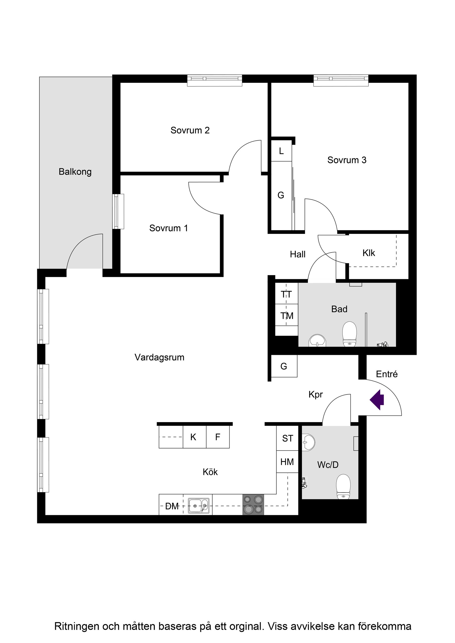 Bostadsrätt, Kuttervägen 8, vån 4, Näsby Park, Täby