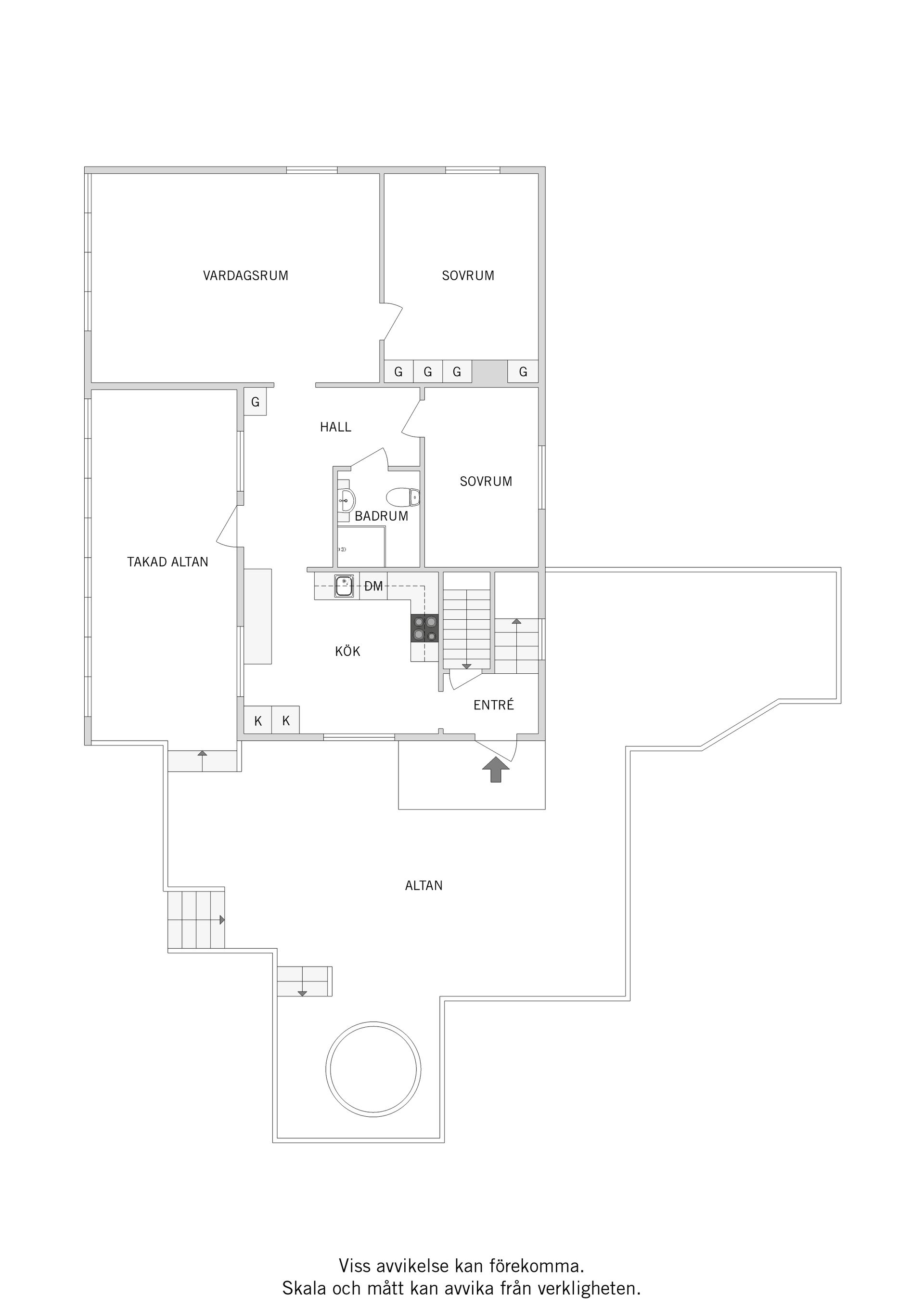 Villa, Sandliden 11, Bohus, Ale