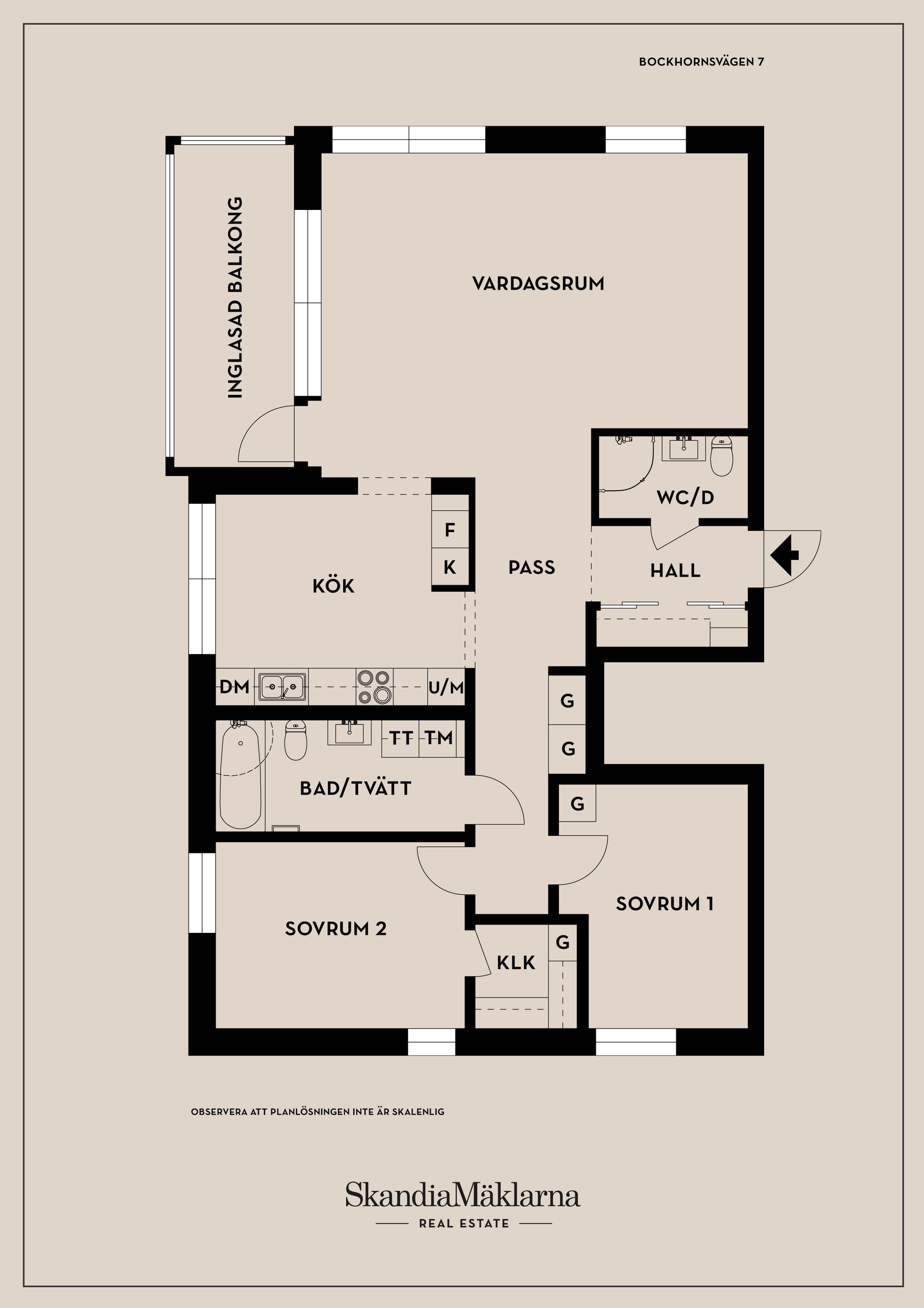 Bostadsrätt, Bockhornsvägen 7, Vimanshäll, Linköping