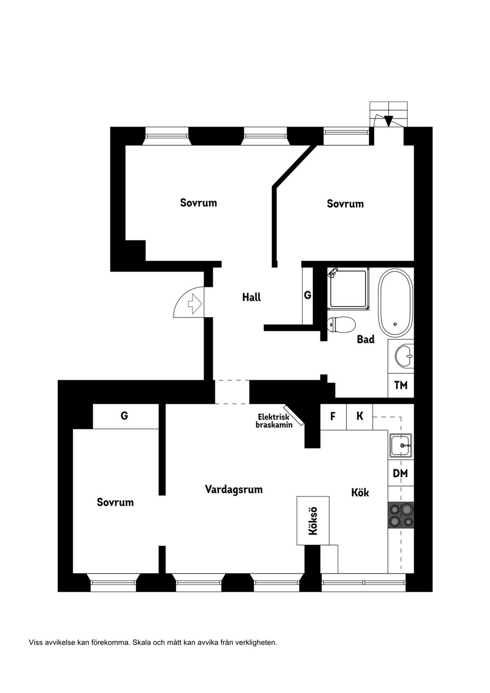 Bostadsrätt, Frejgatan 19,  Stockholm - Vasastan/Norrmalm, Stockholm