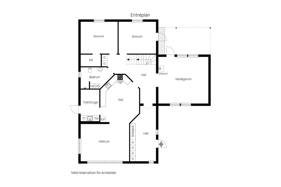 Villa, Korvettvägen 8, Sundsvall