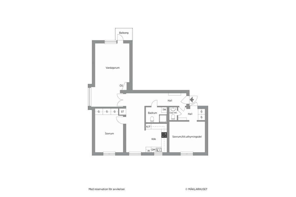 Bostadsrätt, Norrtäljegatan 40, Fålhagen, Uppsala