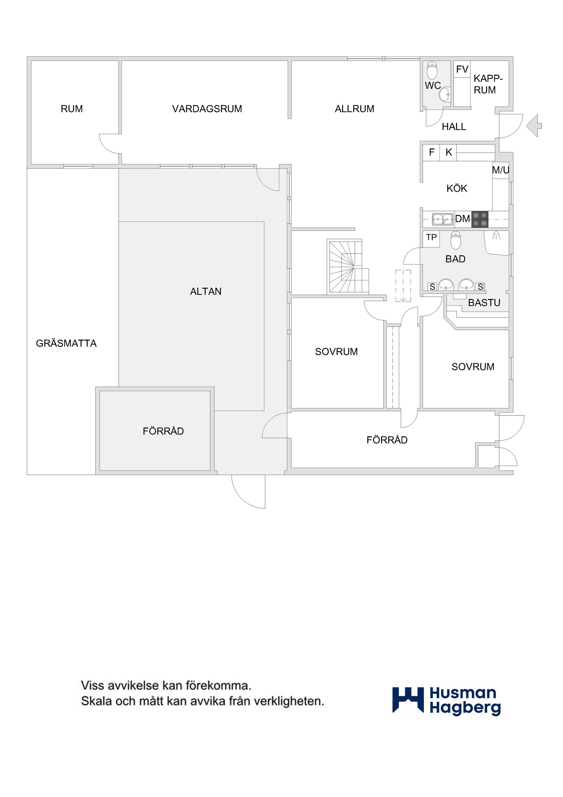 Villa, Musikstråket 2, Rödäng, Umeå