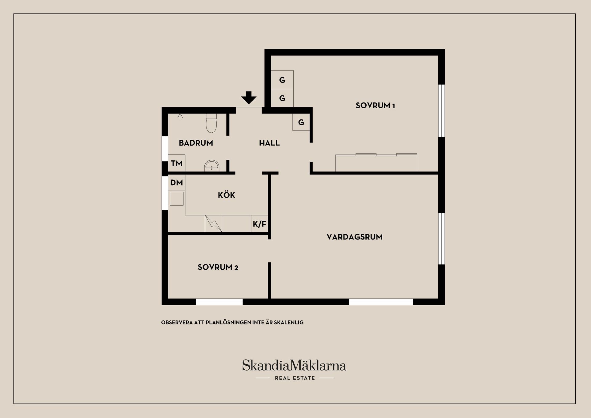 Bostadsrätt, Bårdgränd 10, Åkeshov, Stockholm