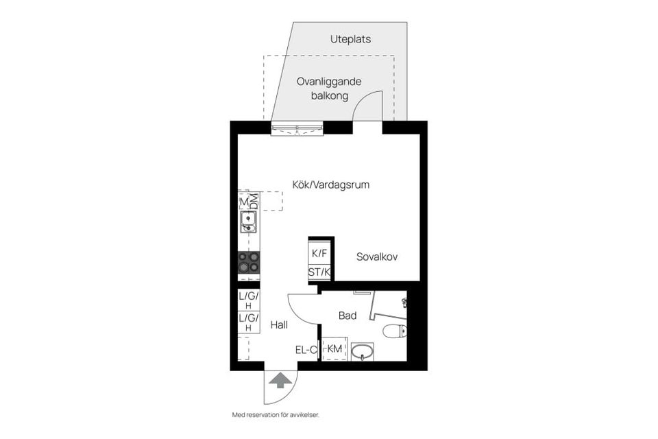Bostadsrätt, Skogängsvägen 36, Bromstensstaden, Stockholm