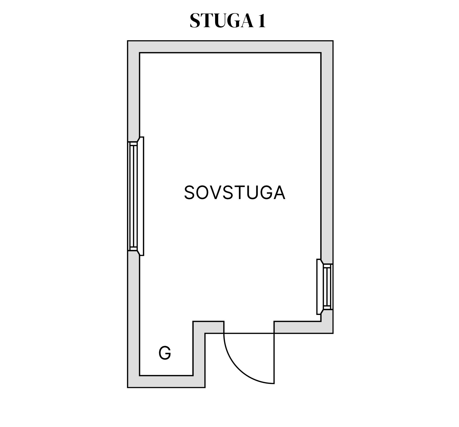 Fritidshus, Nedre Granås 92, Tärnaby, Storuman