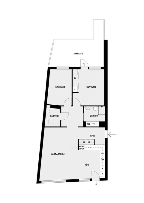 Bostadsrätt, Kanalvägen 12, Roslags Näsby, Täby