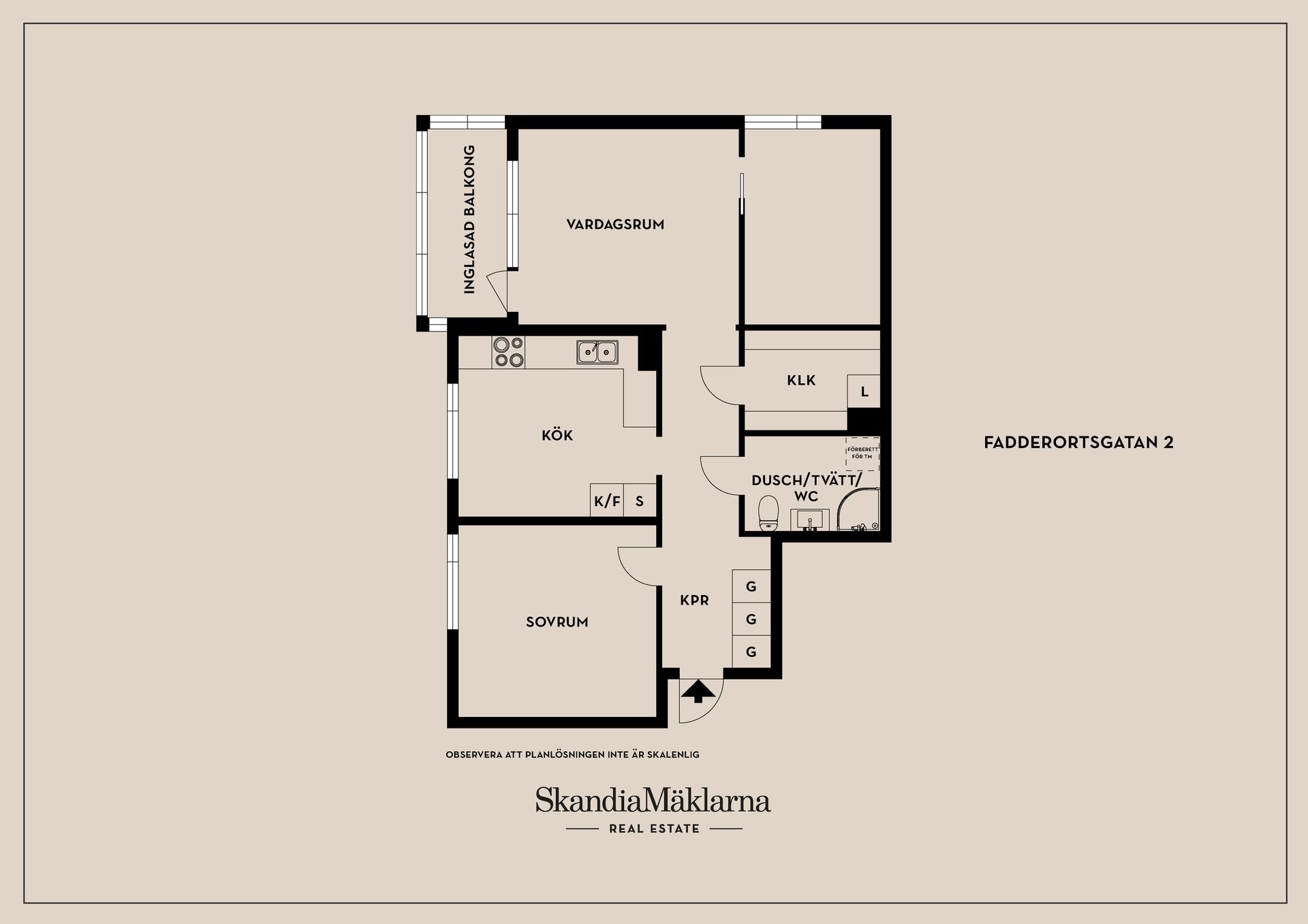Bostadsrätt, Fadderortsgatan 2, Karlstad