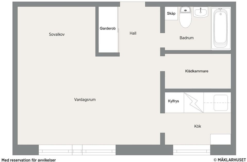 Bostadsrätt, Mariehemsvägen 1M, Mariehem, Umeå