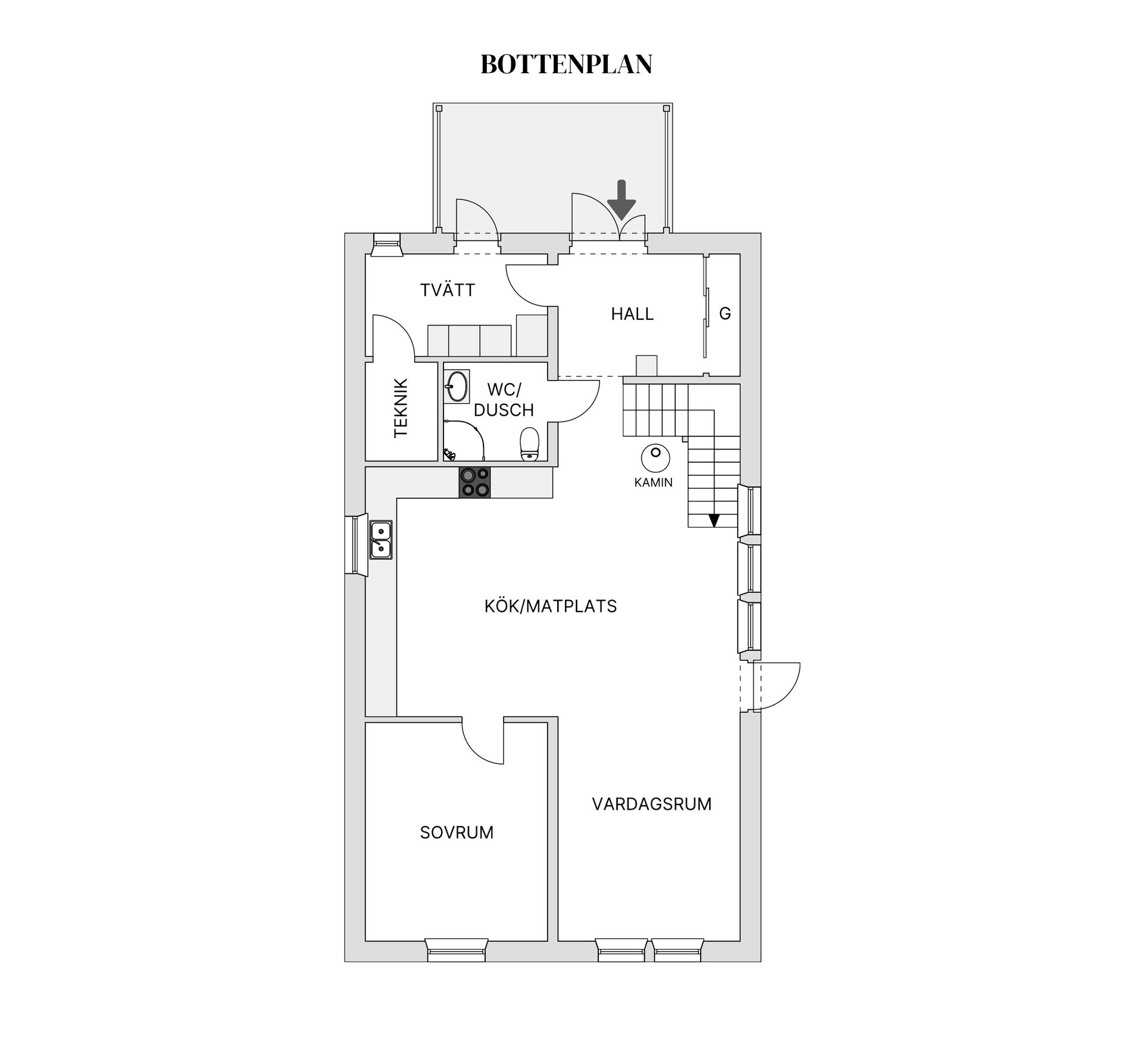 Villa, Kristallvägen 8, Koskullskulle, Gällivare