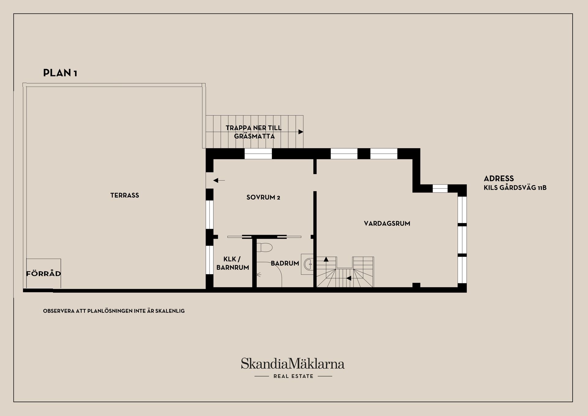 Radhus, Kils gårdsväg 11B, Kil / Insjön, Nacka