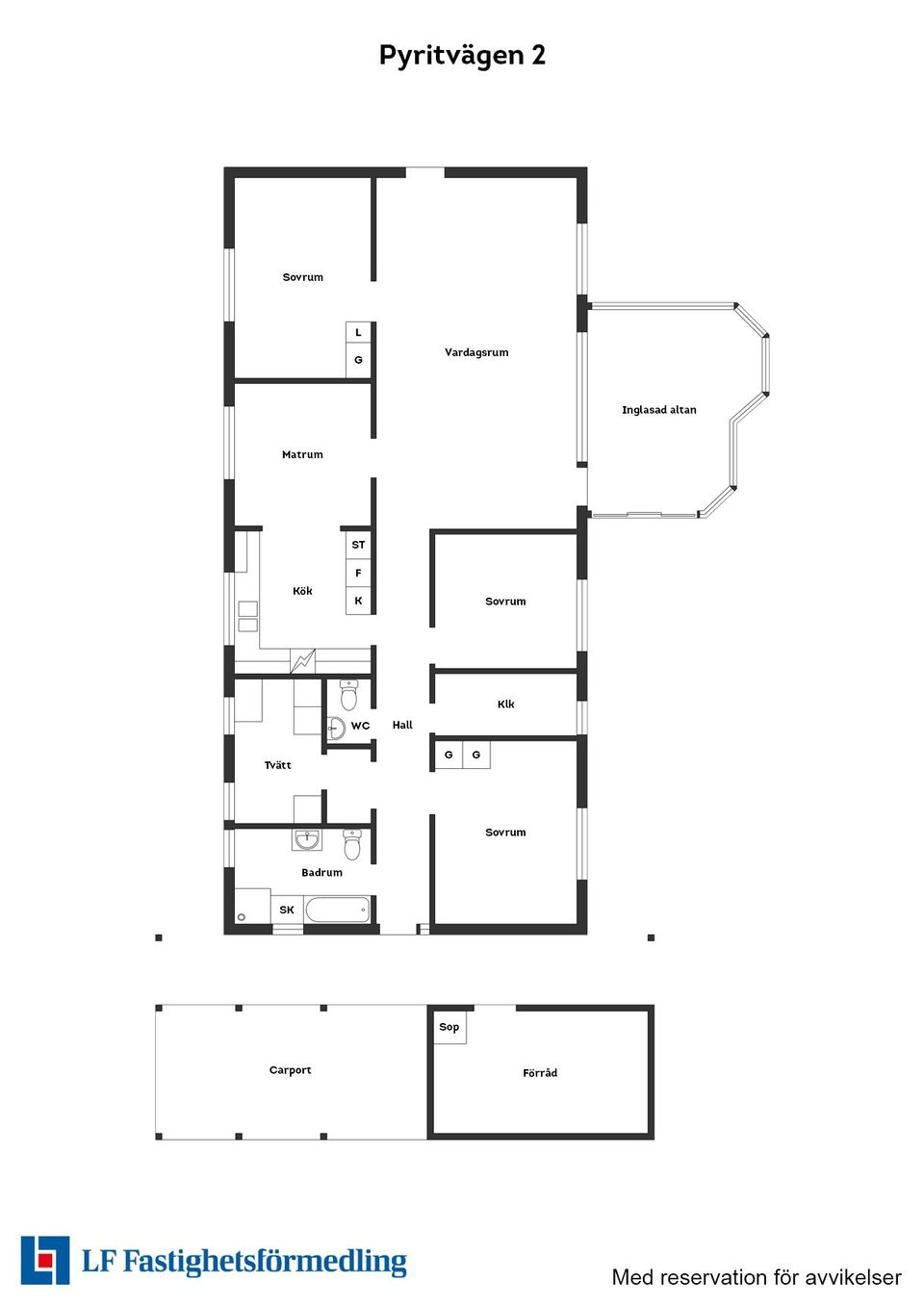 Villa, Pyritvägen 2, Bjärsgård - Vallås, Halmstad
