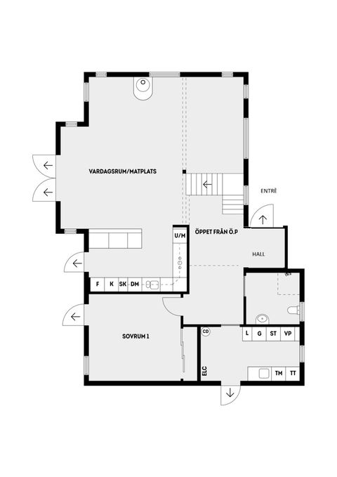 Villa, Odensvägen 46, Täby Kyrkby, Täby