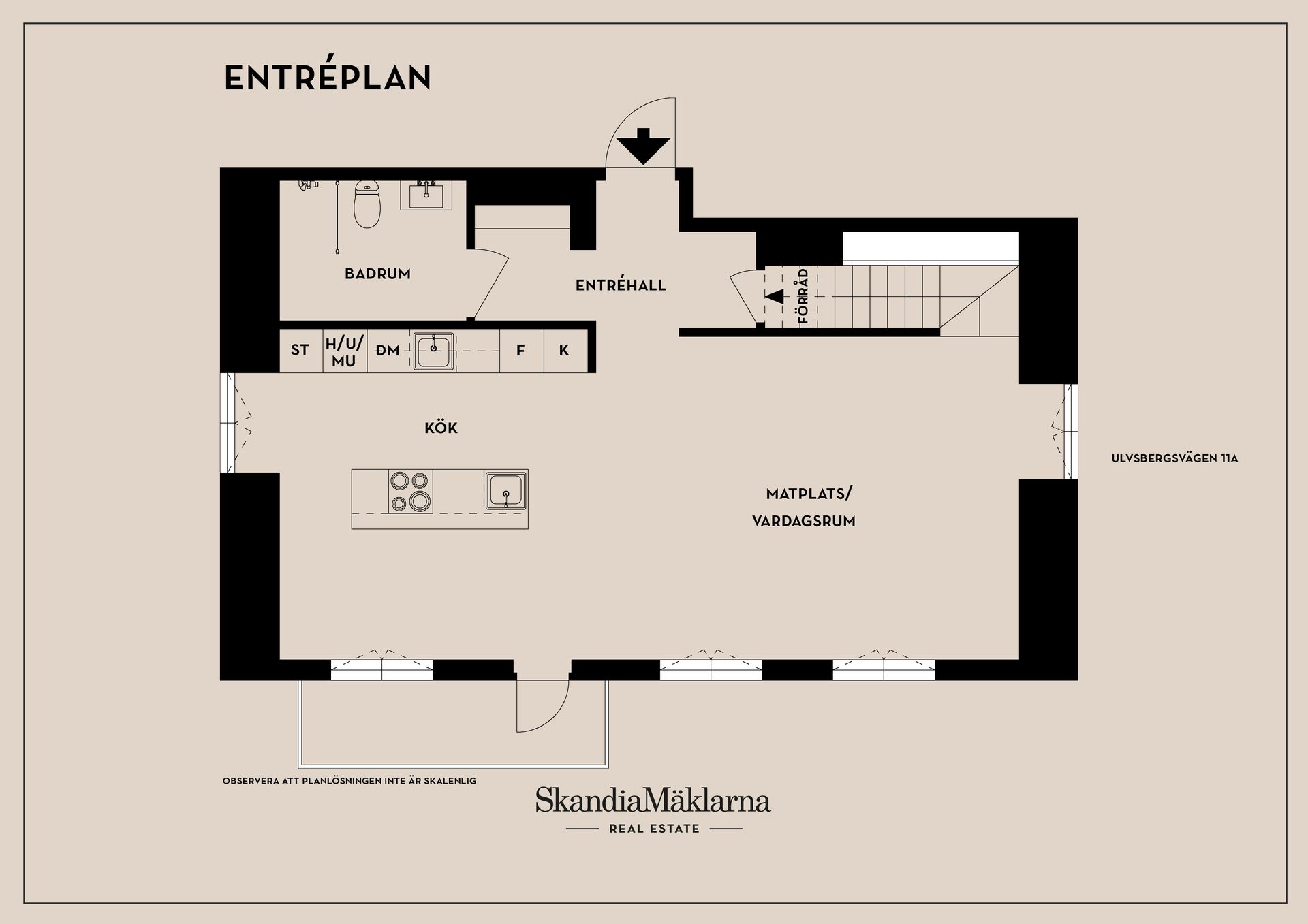 Bostadsrätt, Ulvsbergsvägen 11A, Tullinge - Ulfsbergsgården, Botkyrka
