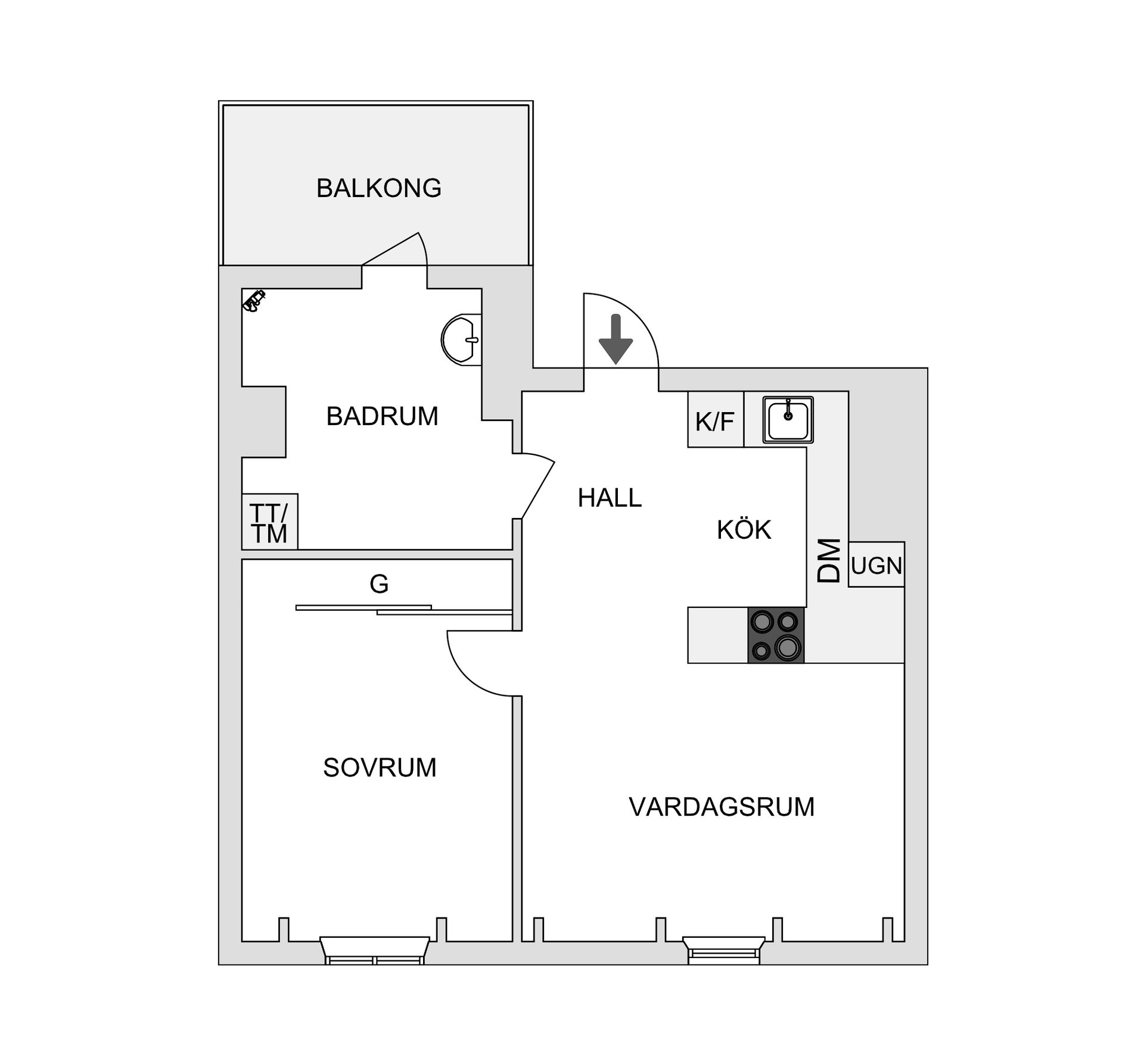 Bostadsrätt, Nordhemsgatan 70A, Linnéstaden, Göteborg