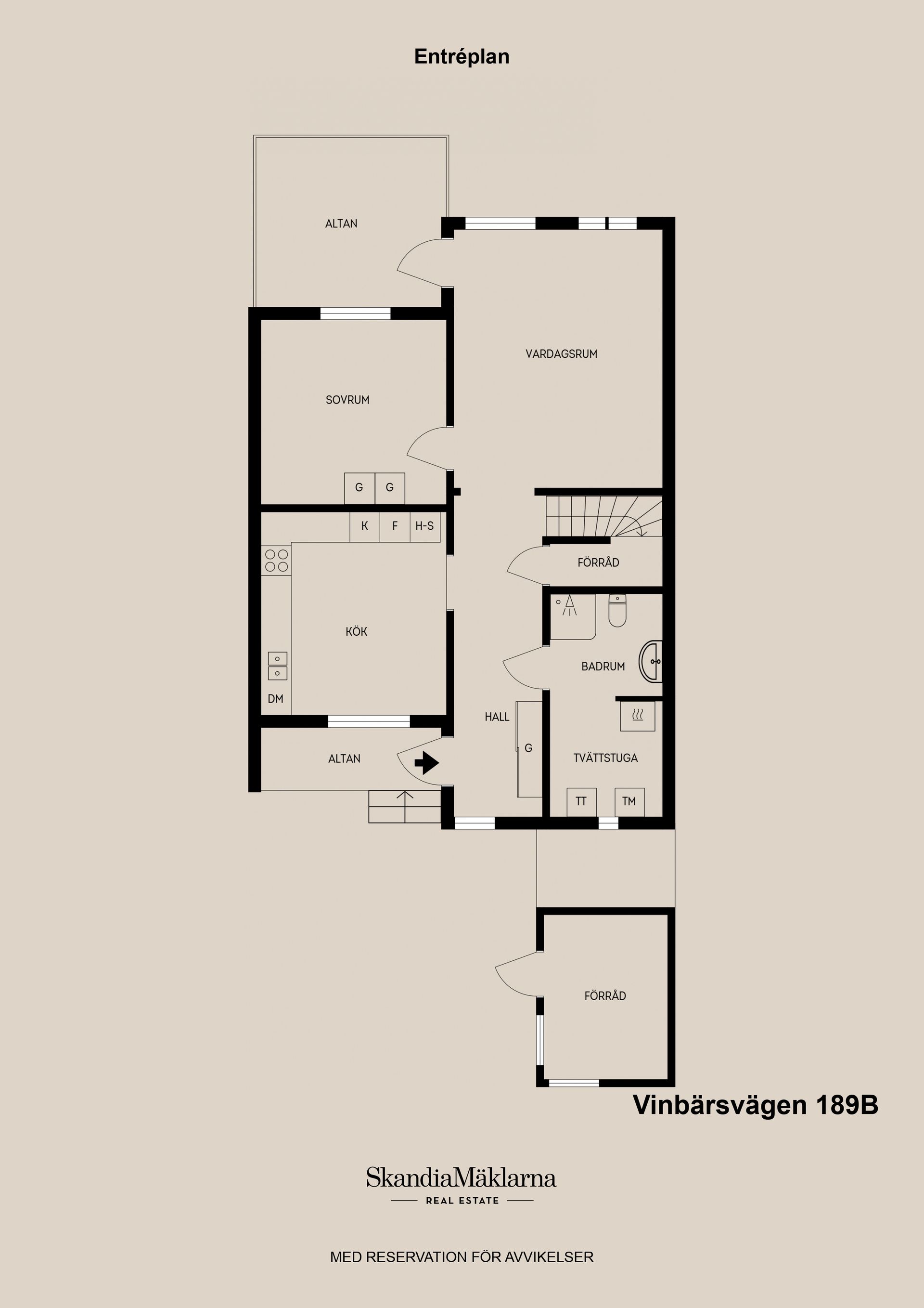 Radhus, Vinbärsvägen 189B, Sätra, Gävle