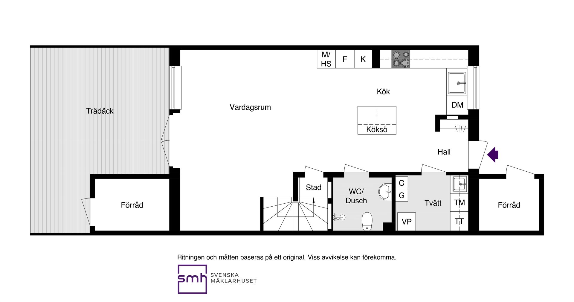 Radhus, Skiffervägen 97, Ältadalen, Nacka