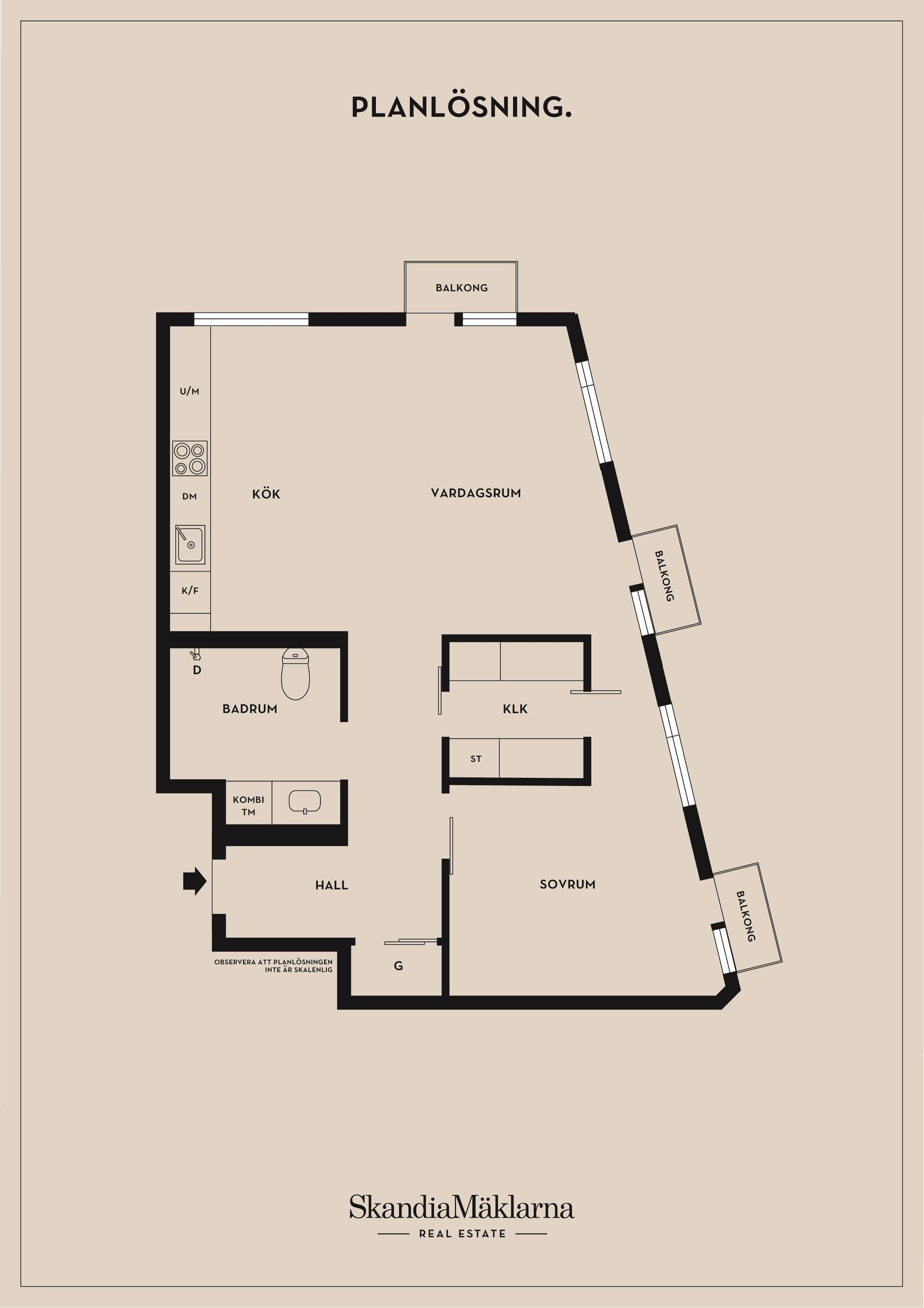 Bostadsrätt, Gävlegatan 32, 8tr, Vasastan / Hagastaden, Stockholm