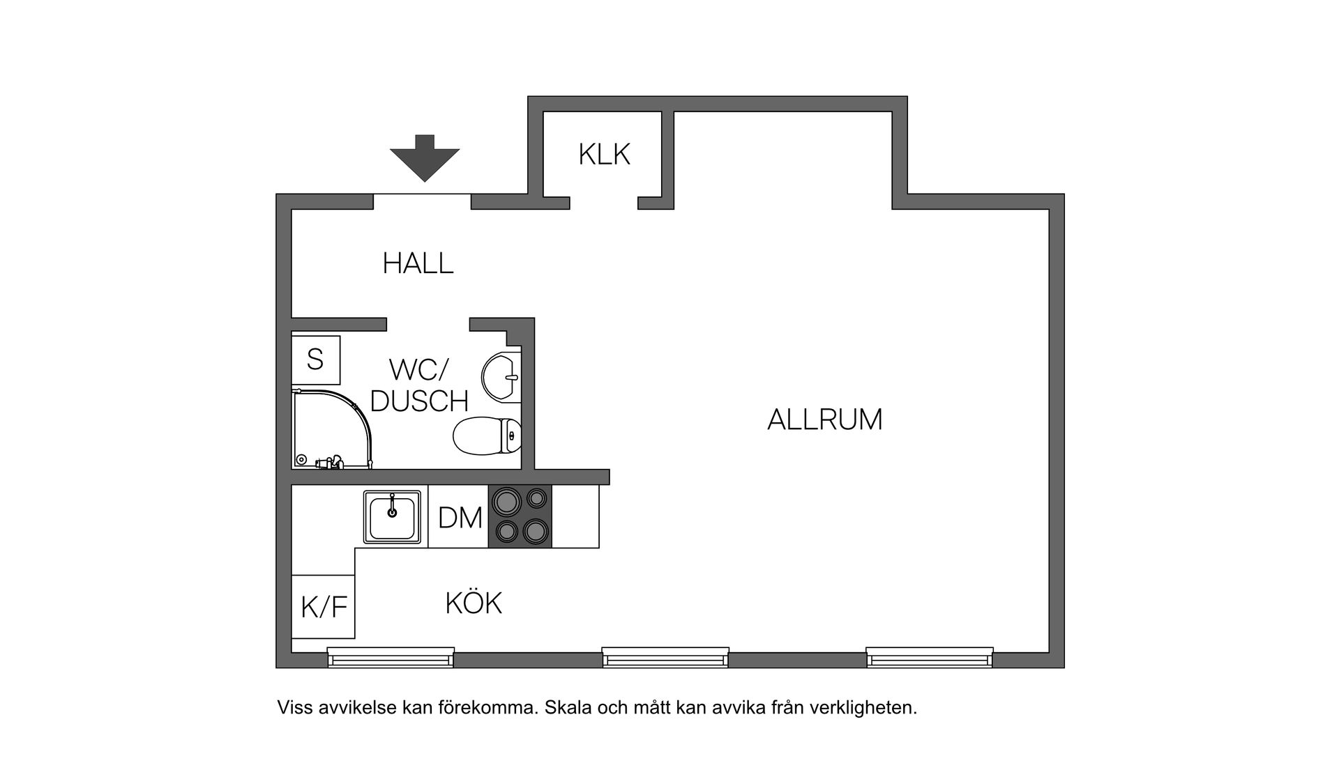 Bostadsrätt, Sturegatan 7, Centralt, Västerås