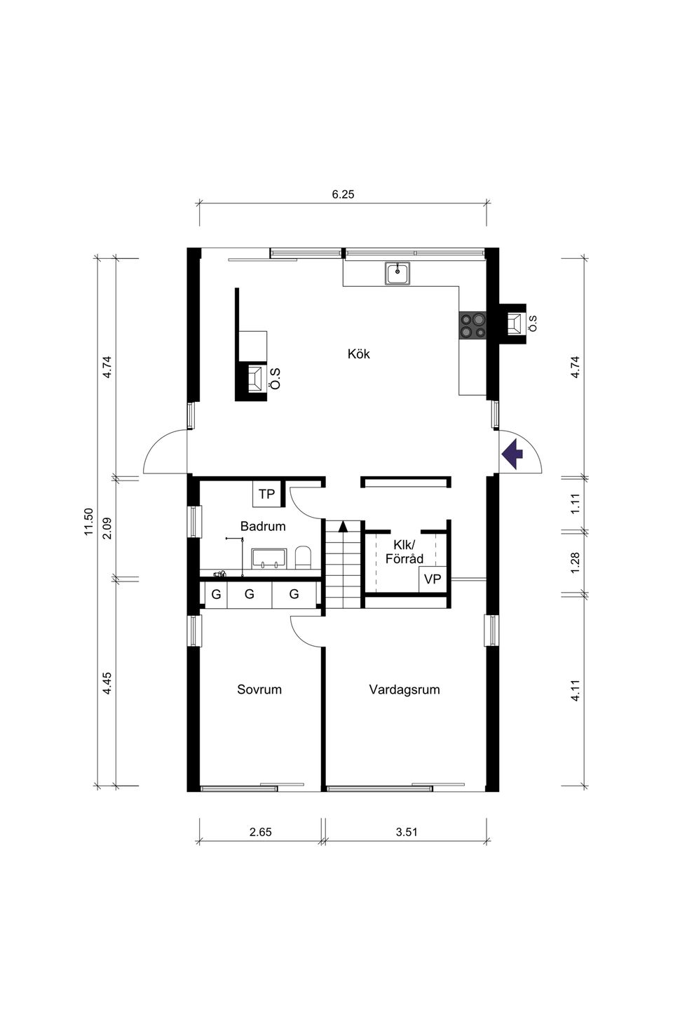 Villa, Trollsjövägen 38, Södra Lännersta, Nacka